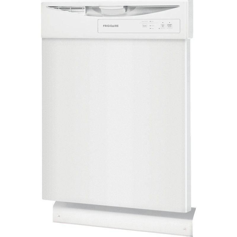 Frigidaire 24" 62 dBA Built-in Digital Control Dishwasher, White