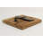 Brass Dragonfly Wood Napkin Holder