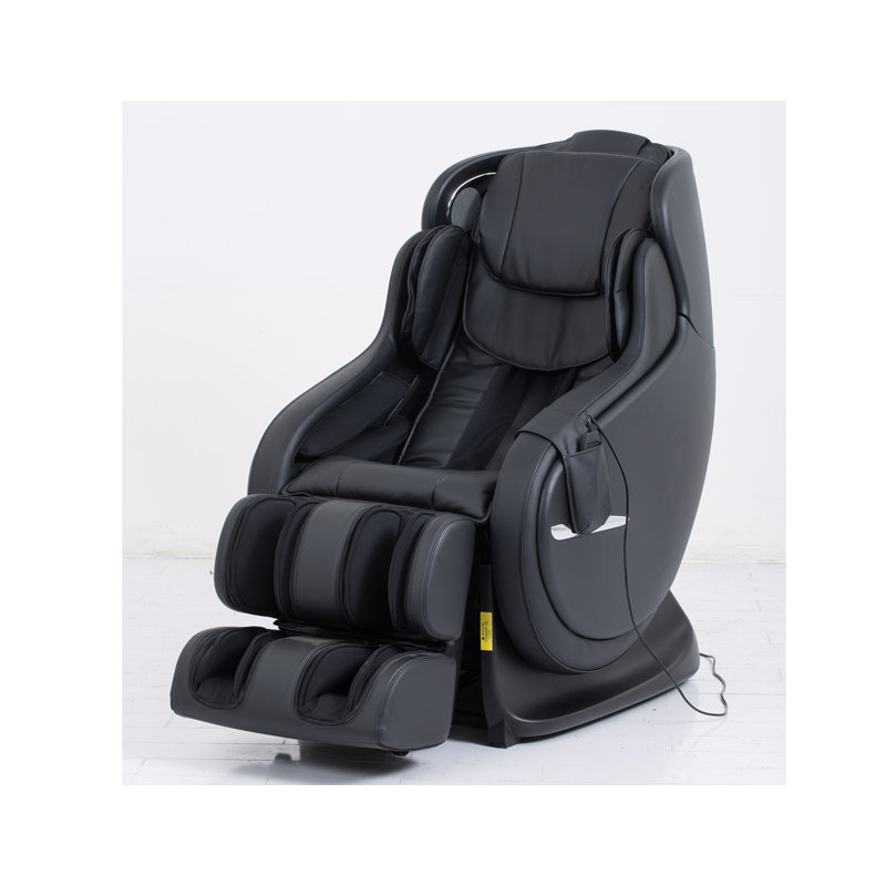 Fauteuil en cuir pleine grandeur , Similicuir noir