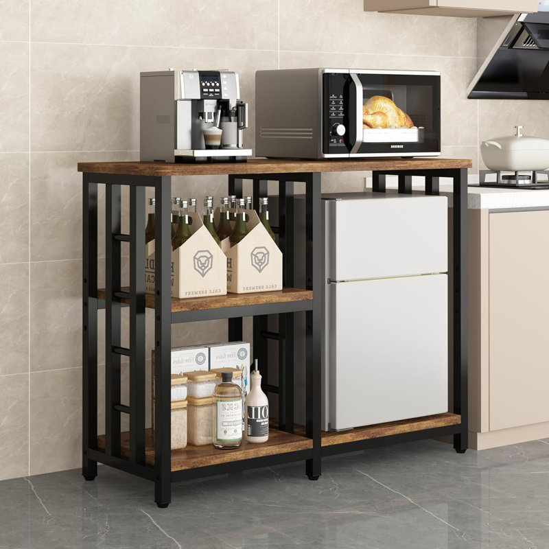 107 cm W Iron Shelving Unit