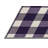 Machine Washable Checkered Purple Area Rug-1793864740