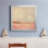 «Salt Lake Sunrise I», reproduction encadrée de qualité supérieure - prête à être accrochée