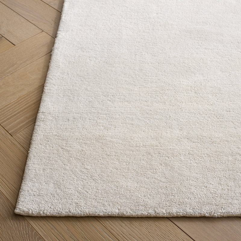 Ralph Lauren Fairfax Viscose, Cotton Solid Color Rug, Rectangle 2' x 3'