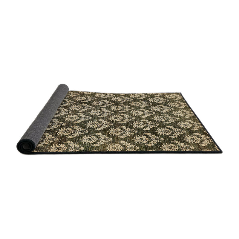 Abstract Indoor Rug, Round 4'