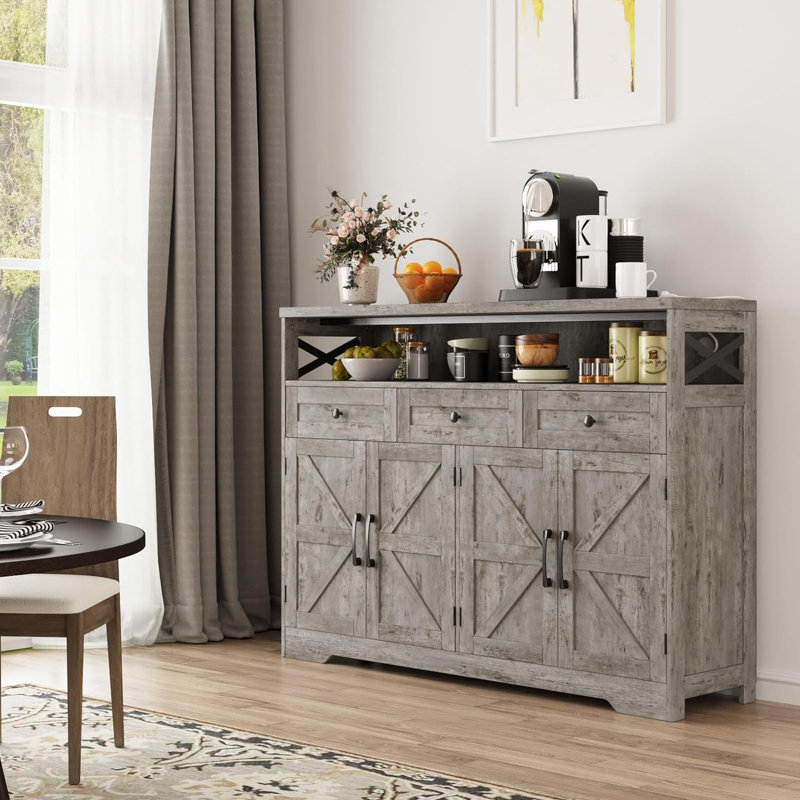 Buffet Ashveer, Gris délavé