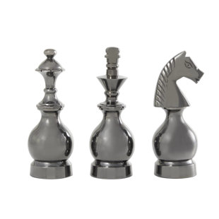 Queen and King Chess Magnetic Ceramic Salt and Pepper Shakers: Buy