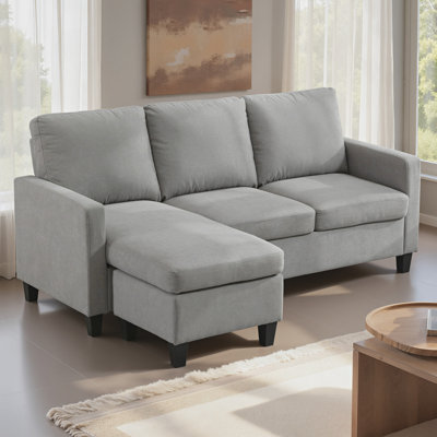 Canapé modulaire avec repose-pieds