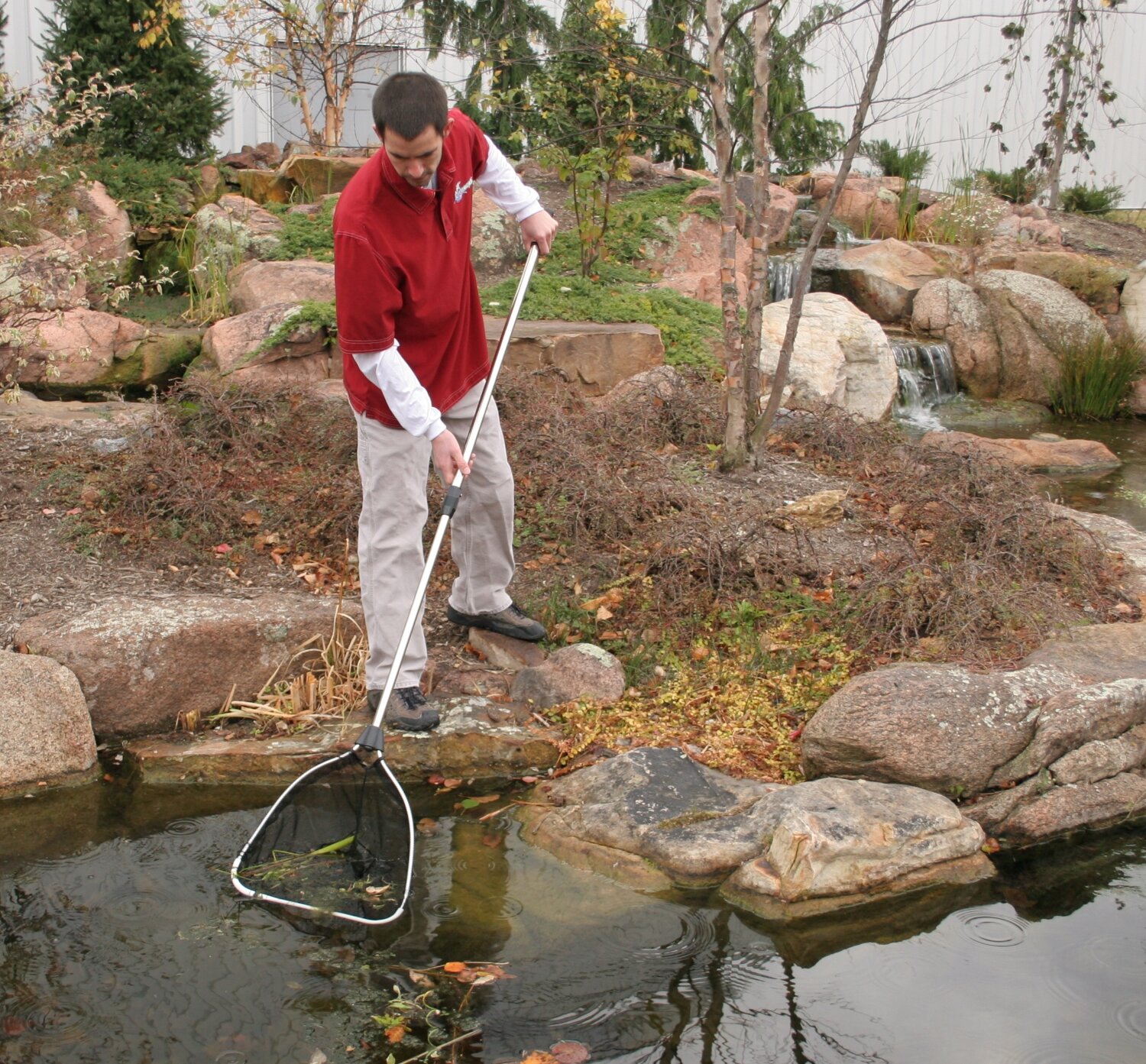 Aquascape Heavy-Duty Pond And Fish Net, 36-Inch Extendable Handle, Designed  To Handle And Cradle Larger Pond Fish, Including Koi
