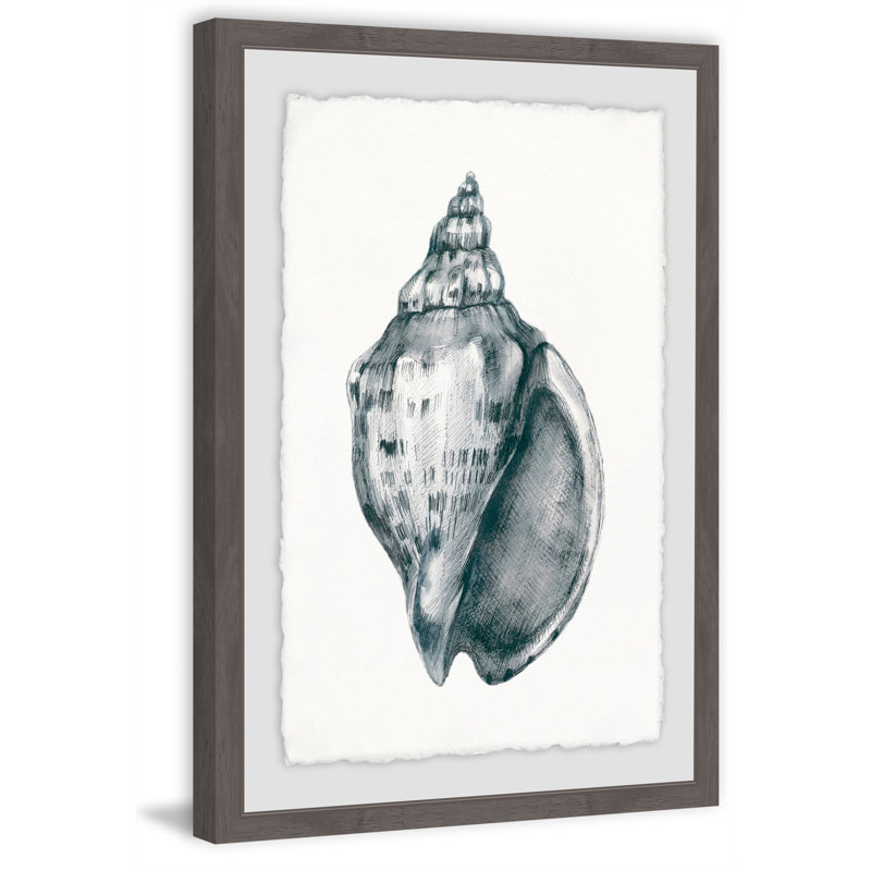 Florida Cone by Julia Posokhova - Single Picture Frame Painting, 91 cm H x 61 cm W x 4 cm D