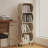 Beige Modern Cold-rolled steel rotating bookshelf-118761691