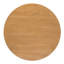 Table de comptoir ronde en bois avec base renforcée en croix Rowan-124216047