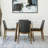 Jaelan 4 - Person Solid Wood Top Four Leg Base Dining Set