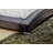 Upholstered Faux Leather Sleigh Bed-20945126-20945127