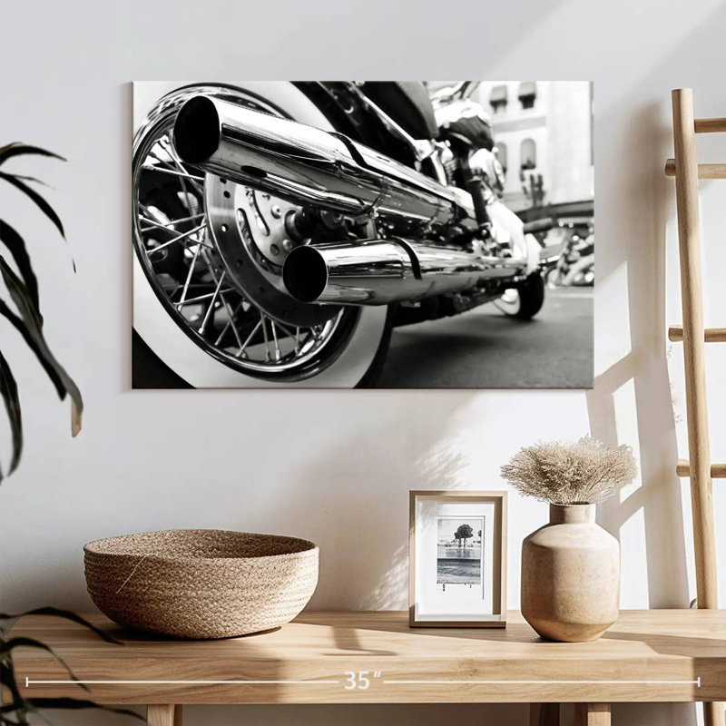 Mehar Motorcycle Exhaust Pipes, 16" H x 24" W