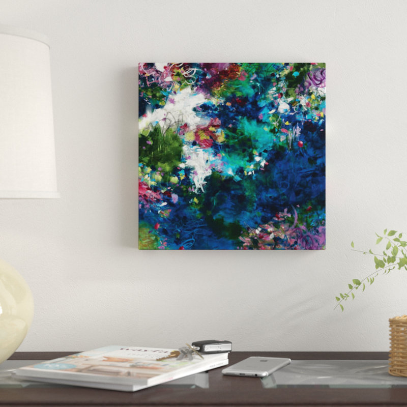 «Now and Forever», reproduction sur toile, H 12 po x l 12 po x P 1,5 po, Toile tendue, Pas de tapis