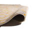 Tapis ivoire à motif géométrique-745933921