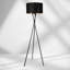 Rennan 153cm Powder Coated Tripod Floor Lamp