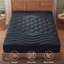 Protège-matelas matelassé Lits / Simple TG avec housse en relief brossé, couvre-lit noir et respirant pour chambre de dortoir-1557769191-1543631560