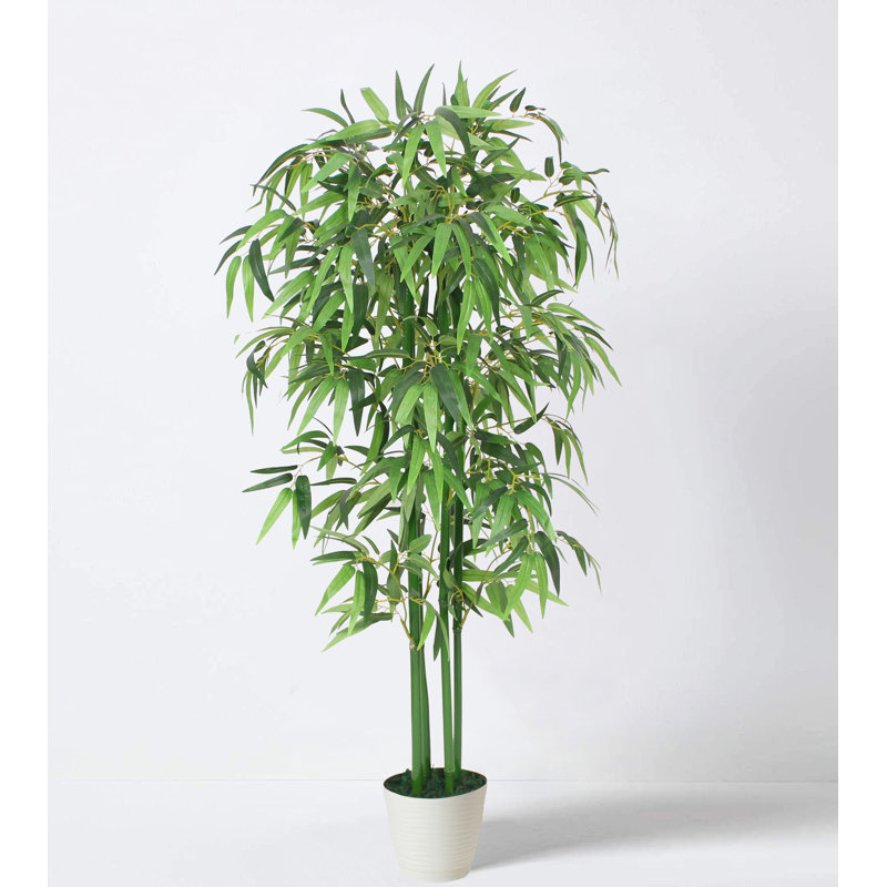 120cm Faux Bamboo Plant in Planter