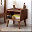 Table de chevet en bois massif Pure