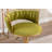 Ensemble de 2 tabourets de bar pivotants en velours noir (ensemble de 2)-1386445489-1397216875