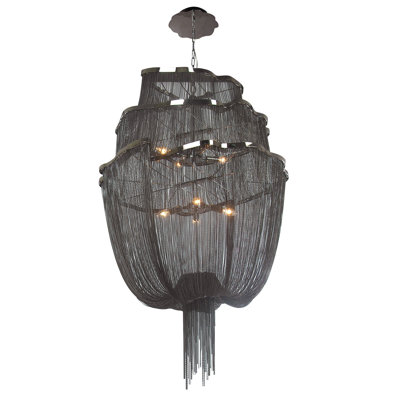 Lustre spectaculaire à 6 lumières Eduardo
