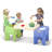 Kids 4 Piece Rectangular Play Or Activity Table