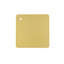 Elegant Kitchen and Bath Metal Finish Sample in Brass 6x6