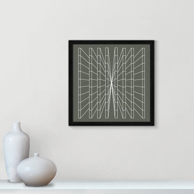 Olive perspective par Sandi Hauanio - reproduction d'art sur papier encadrée