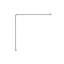 176cm Fixed Shower Curtain Pole