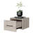 Space Saving Floating Nightstand With Versatile Shelf And Handy Drawer-567449511