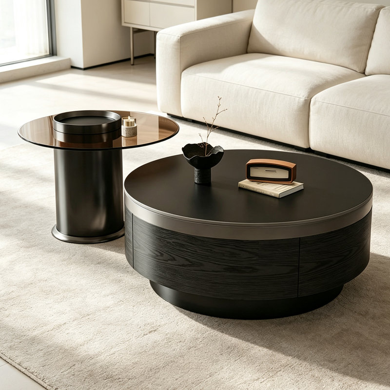 Table basse French Minimalist Luxury