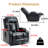 Emalina 39.76"W Breathable Faux Leather Power Recliner, Massage, Heater, Standing Assistance-1907894543