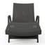 Chaise longue d'extérieur en osier PE