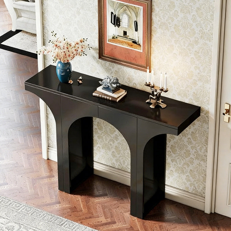 Console nordique simple de style nordique, H 29,5 po x l 59 po x P 13,8 po