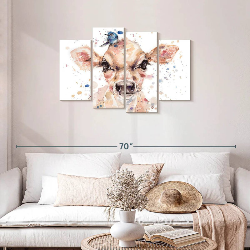 Brampt Little Calf, 27" H x 43" W