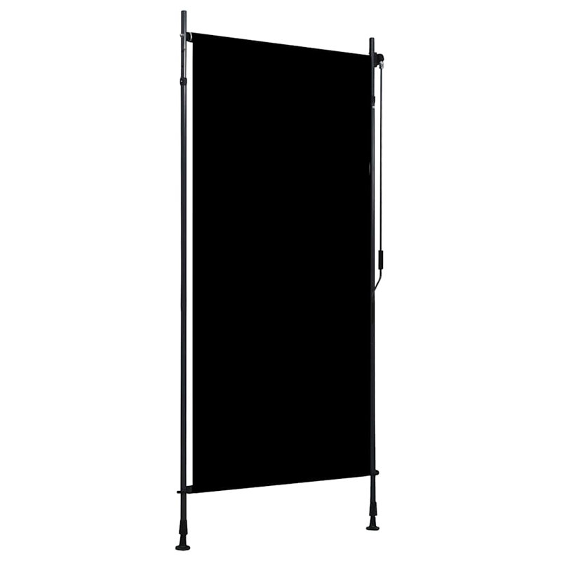 Polyester antidérapant vidaXL 39,4 x 106,3 po, L 39,4 po, Anthracite
