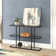 Challen 42'' Glass Top Console Table