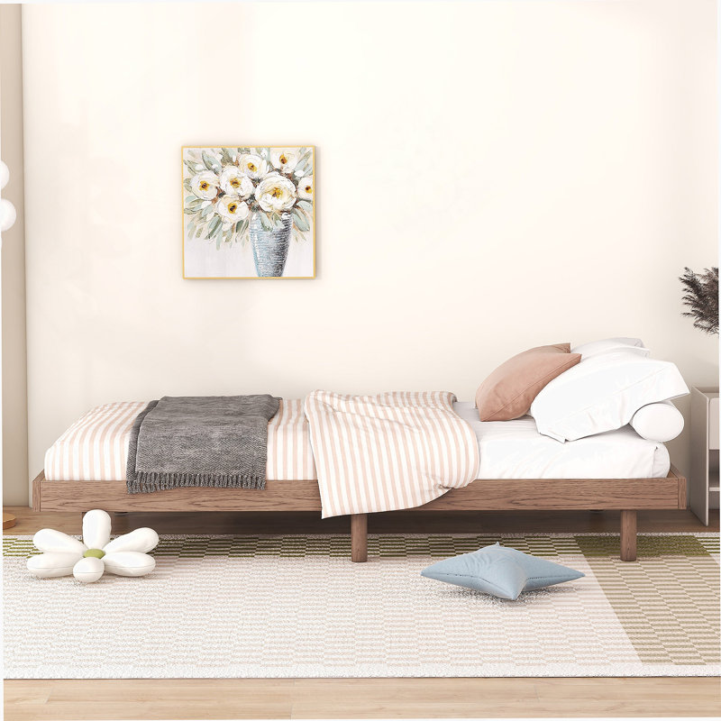 Modern Design  Floating Platform Bed Frame