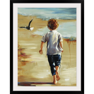 'Boy at the Beach' Print