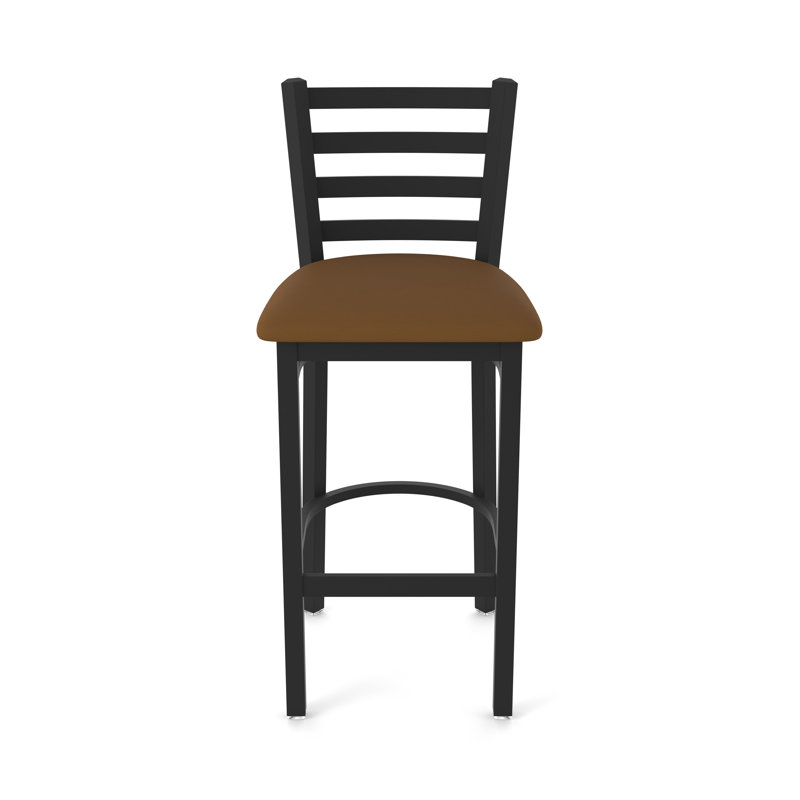 400 Jackie Bar & Counter Stool, Vinyl-Canter Thatch, Bar Stool (30" Seat Height)