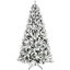 Arbre de Noël artificiel 7,5 pi avec lumières DEL-918569964