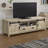 Lainey 2-piece Round Nesting Coffee Table Distressed Pine-957636139