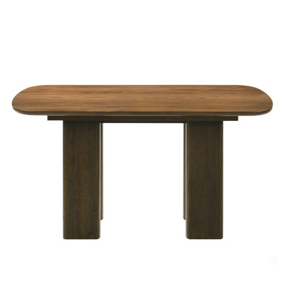 Delina Walnut Dining Table