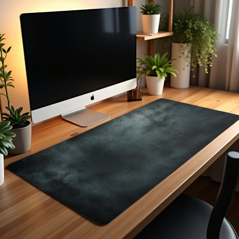 Polyester Desk Pad, 14.4x12.1
