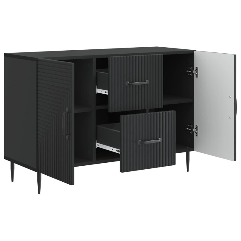 89cm Sideboard, Black