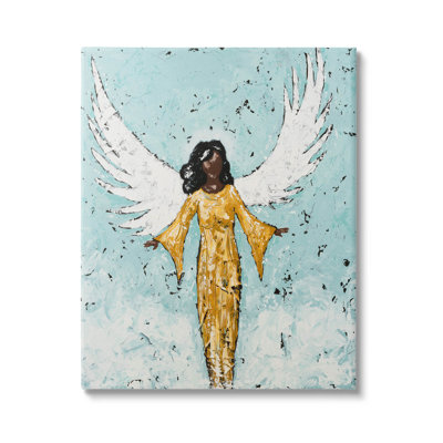 Art mural sur toile, "Angel Wings" par Jade Reynolds