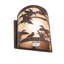 1 - Light Flush Mounted Sconce
