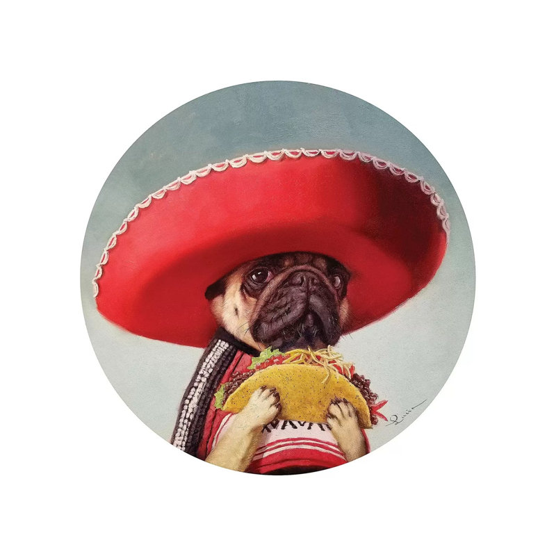 Mi Taco Mi Amigo by Lucia Heffernan - Wrapped Canvas Print, 30.48 cm H x 30.48 cm W