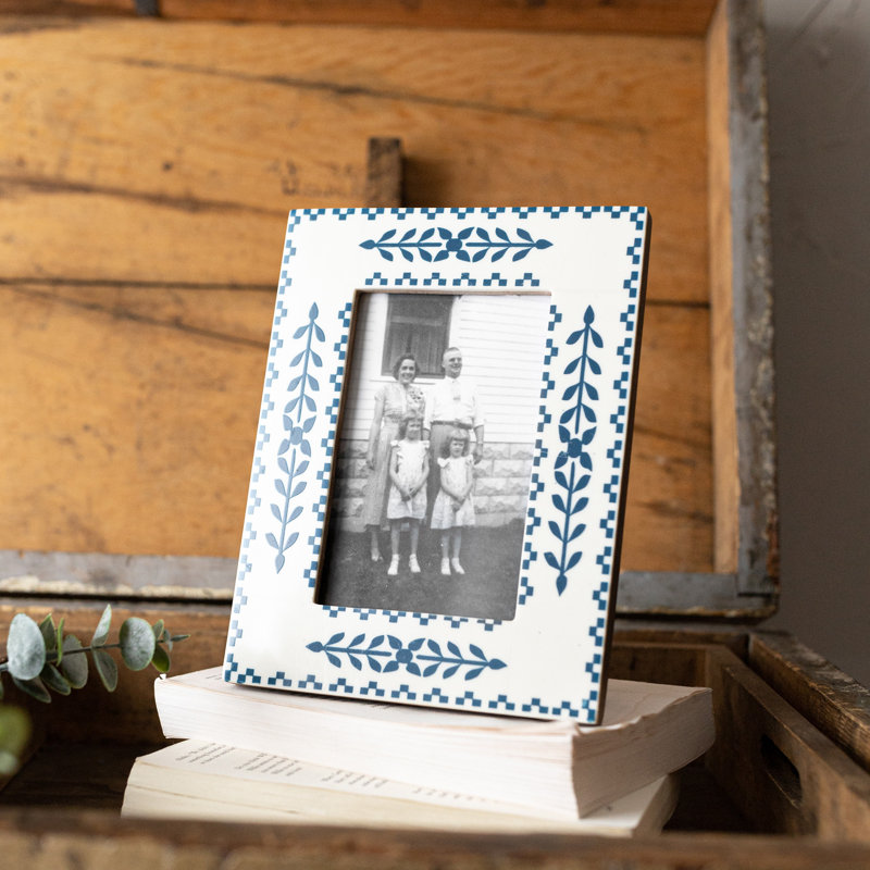 Litisha Blue Picture Frame